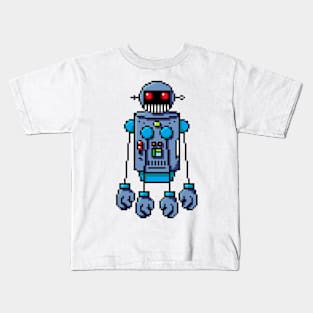 Pixel Robot 035 Kids T-Shirt